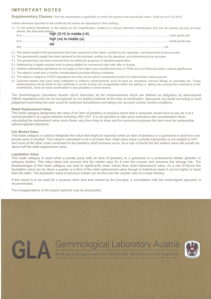 Elegante Weißgoldene Brosche: "Elegantes Understatement"