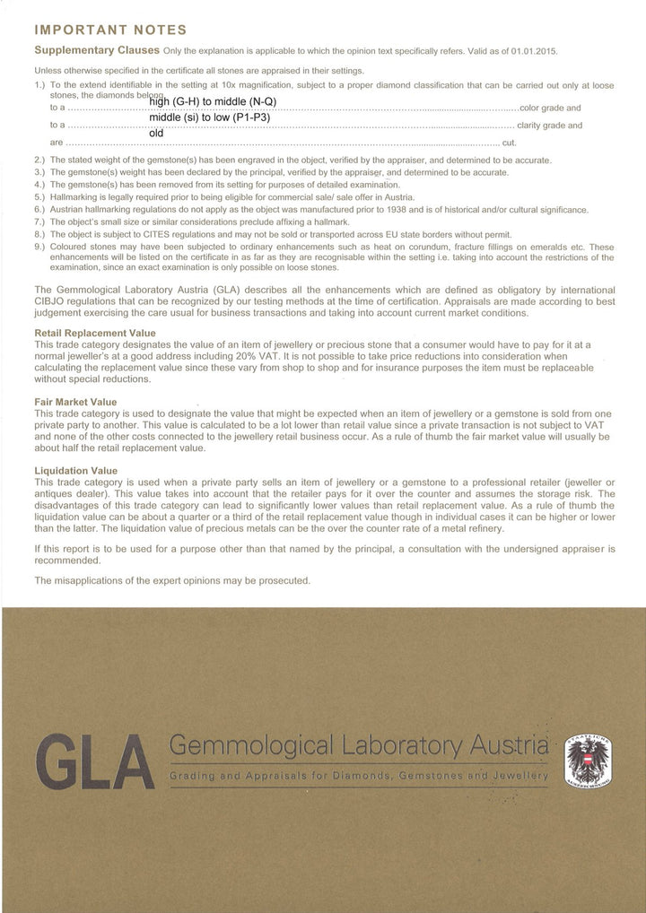 White gold diamond ring: "Rythm of Willpower"