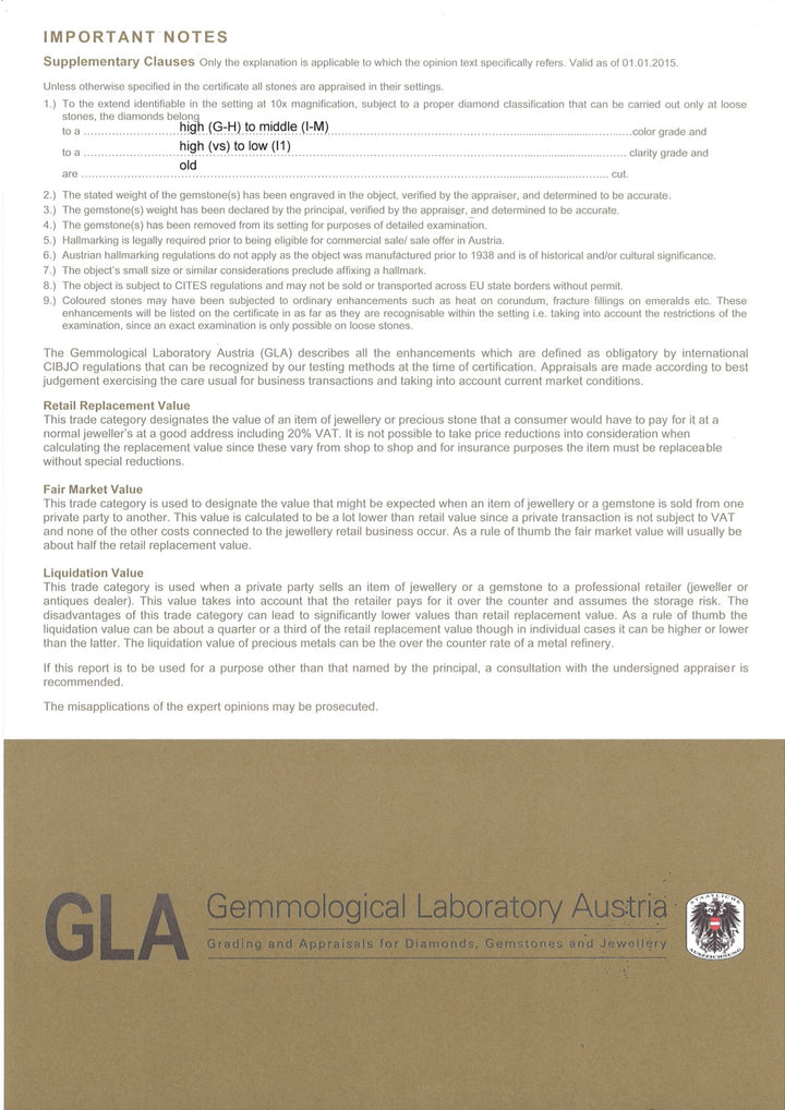 Platinum necklace with diamonds totaling approximately 1.20 ct: "Floral Winter Glow"