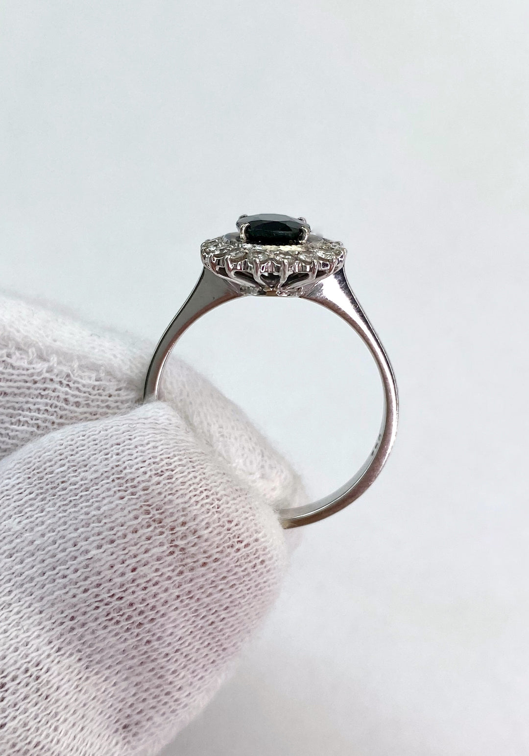 Sapphire & Diamond Ring: "Loyal Happiness"